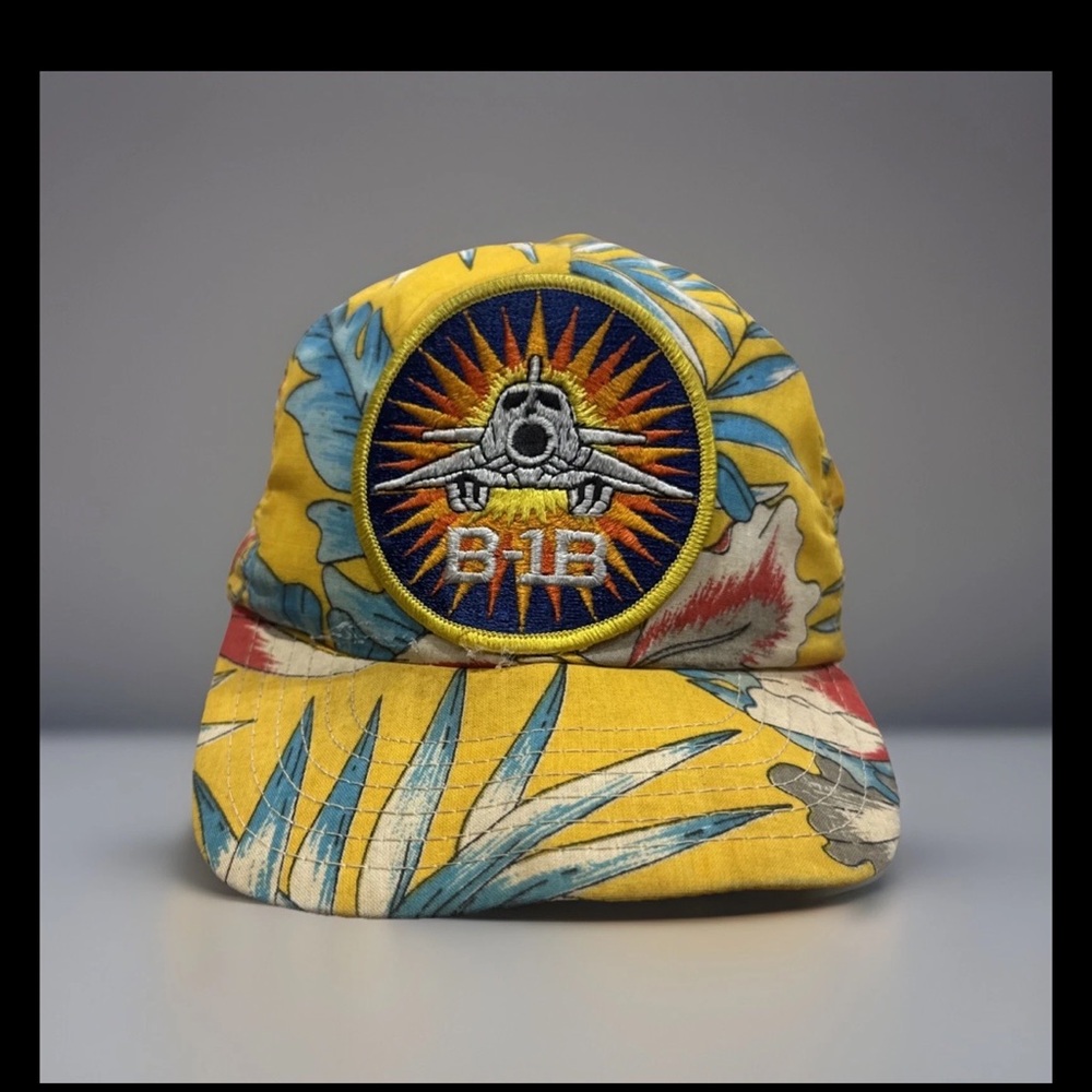 B- 1B Lancer Bomber Supersonic "The Bone" Air Force Tropical Baseball Cap USA